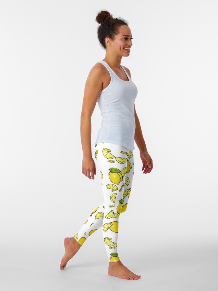 Leggings with hotsell lemons on them