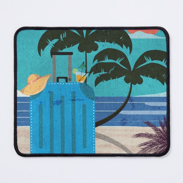 Item preview, Vintage retro style MODERN wall poster to Maldives Art Print Travel wall decor ,travel wall art, print to Maldives designed and sold by Designbuddies.