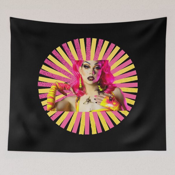 Item preview, Yellow & Pink Drag Queen Willow Pill designed and sold by House of Hartz by: Dominique11.