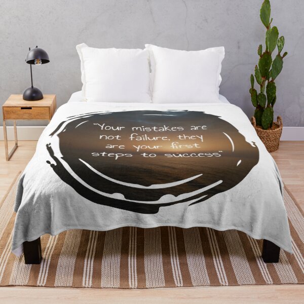 Item preview, Your mistakes are not failure they are your first steps to success inspirational sunset quotes designed and sold by HBWOLFARTS.