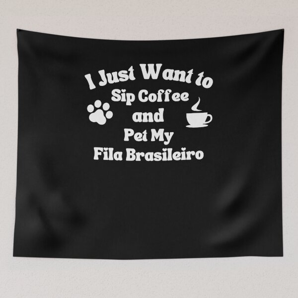 Item preview, Fila brasileiro Coffee sip and pet Men Women designed and sold by Jeangel97.