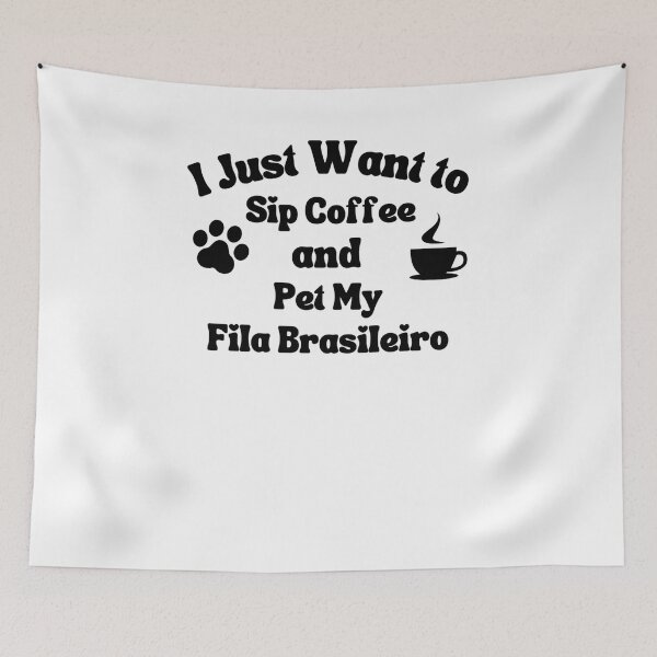 Item preview, Fila brasileiro Coffee sip and pet Men Women designed and sold by Jeangel97.