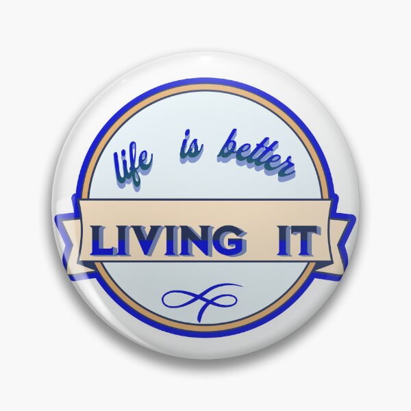 Item preview, Life is better living it designed and sold by ColorCreation4u.