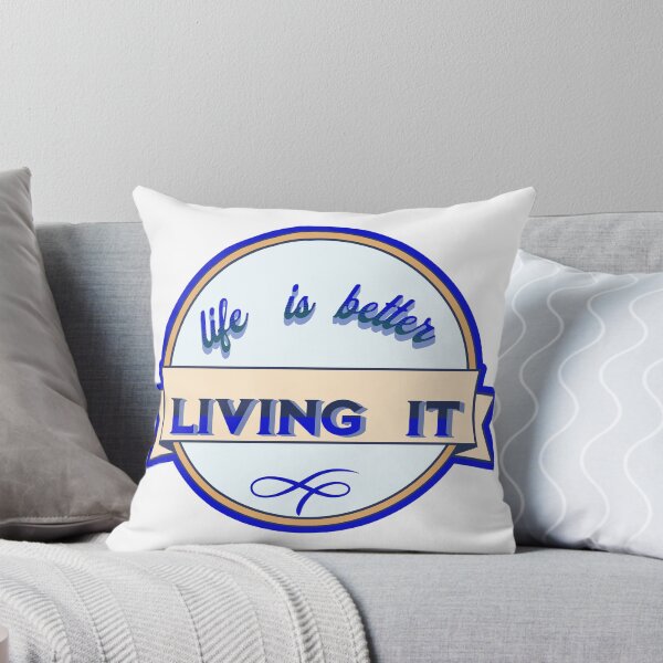 Item preview, Life is better living it designed and sold by ColorCreation4u.