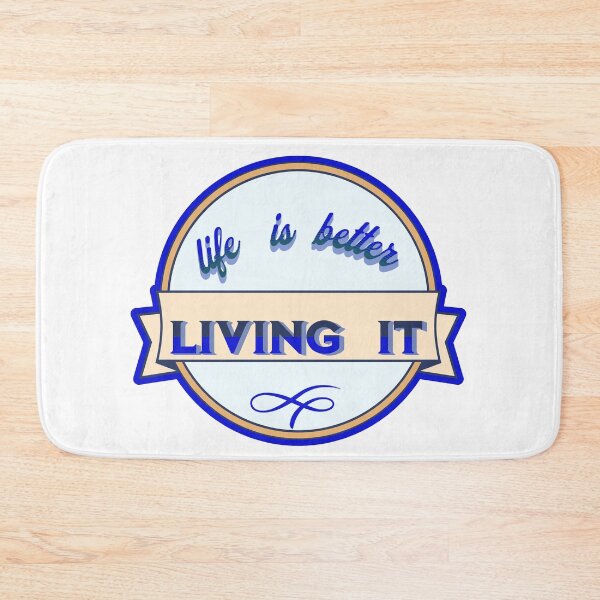 Item preview, Life is better living it designed and sold by ColorCreation4u.