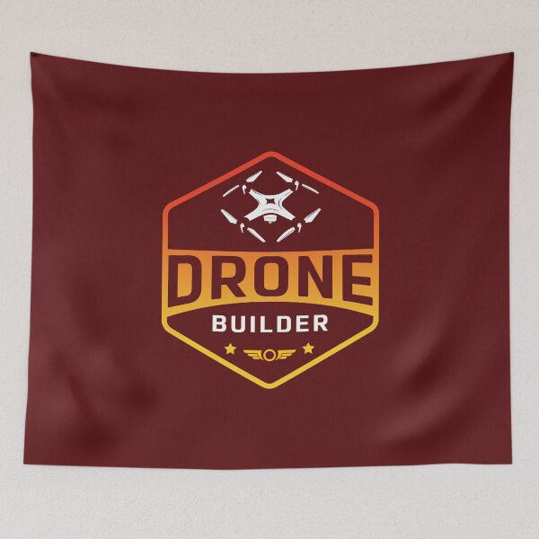 Item preview, Drone Builder Drone Pilot designed and sold by Uppercase Tees.