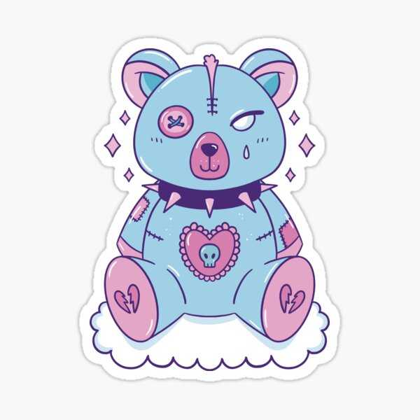 Pastel Goth Teddy Merch & Gifts for Sale | Redbubble