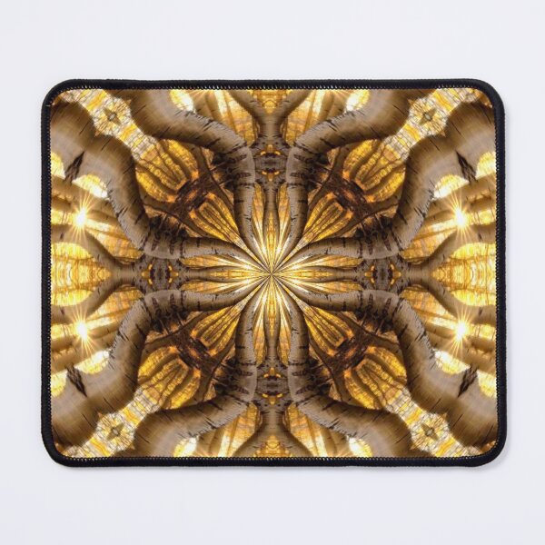 Item preview, Golden forest tribal mind bending abstract design Pareidolia designed and sold by Coexist In Tee's .