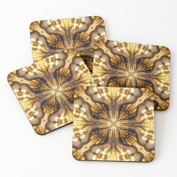 Item preview, Golden forest tribal mind bending abstract design Pareidolia designed and sold by Coexist In Tee's .
