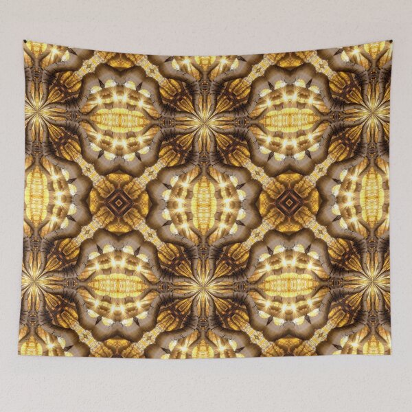 Item preview, Golden forest tribal mind bending abstract design Pareidolia designed and sold by Coexist In Tee's .