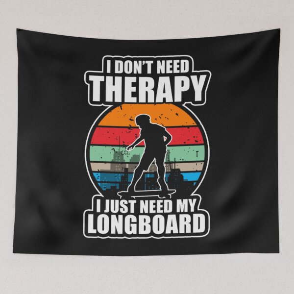 Item preview, Therapy with Skater Longboard Sport Snow designed and sold by ClamenTaon.
