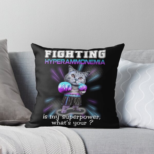 Item preview, Funny Cat Fighting Hyperammonemia Is My Superpower What's Your designed and sold by Kohend.