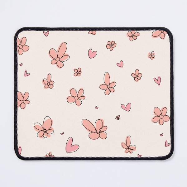 Item preview, Heartstopper flowers and hearts mix (pink) designed and sold by Sophprano.