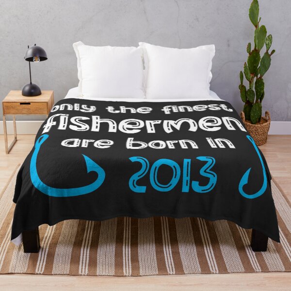 Item preview, "only the finest fishermen are born on in 2013,funny fishing gift" designed and sold by adarth.