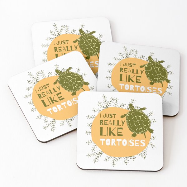 Item preview, I JUST REALLY LIKE TORTOISES - Cute design for tortoises lovers designed and sold by OpenCloset.