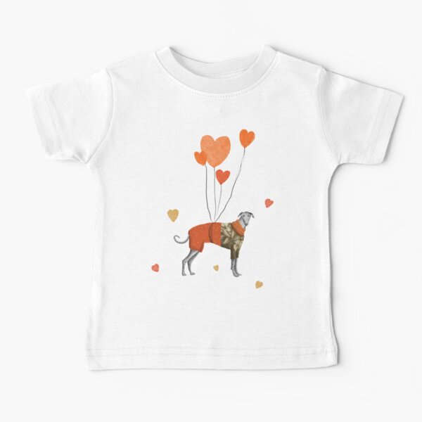 Item preview, The greyhound with the orange balloons designed and sold by Mon-cher-watson.