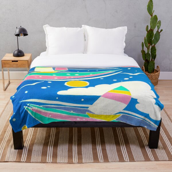 Item preview, Spring Sailboat Pattern designed and sold by AmyHongZhao.