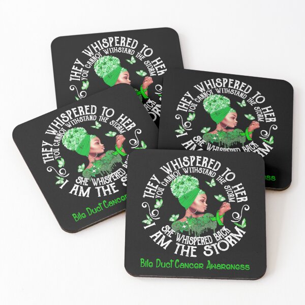 Item preview, Black Girl Fighter Strong I Am The Storm Bile Duct Cancer Awareness designed and sold by Mnrshirley.