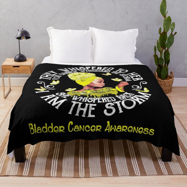 Item preview, Black Girl Fighter Strong I Am The Storm Bladder Cancer Awareness designed and sold by Mnrshirley.