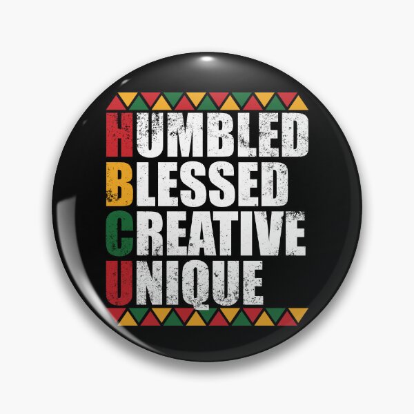 Item preview, Humbled Blessed Creative Unique Historically Black U HBCU Gear designed and sold by DynamicDesign.