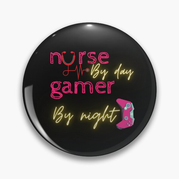 Item preview,   nurse by day gamer by night designed and sold by yassminishop.