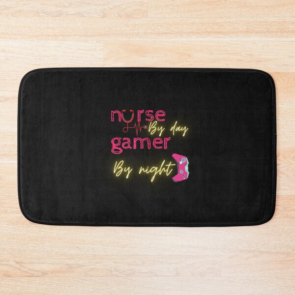 Item preview,   nurse by day gamer by night designed and sold by yassminishop.