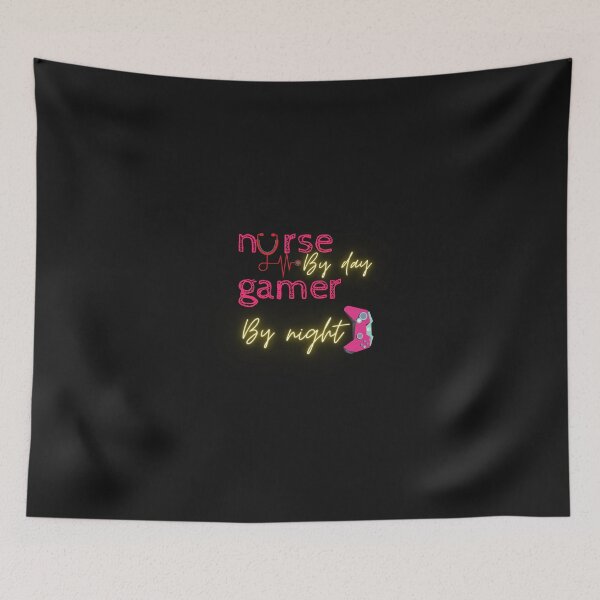 Item preview,   nurse by day gamer by night designed and sold by yassminishop.