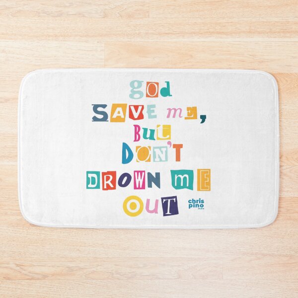 Item preview, god save me, but don't drown me out - YUNGBLUD designed and sold by chrispinostudio.