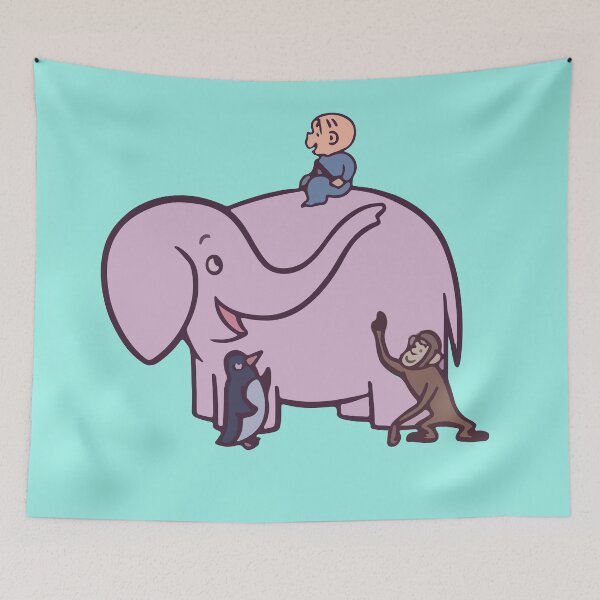 Item preview, Harold and the Purple Crayon Animals designed and sold by Bonobofy.