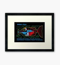 NDVH Babel Fish Framed Print