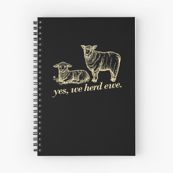 Item preview, Yes we herd ewe, Sheep Farmer Funny Lamb Farming designed and sold by trendyzcom.
