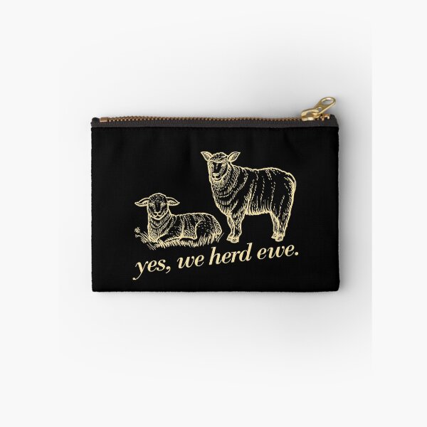 Item preview, Yes we herd ewe, Sheep Farmer Funny Lamb Farming designed and sold by trendyzcom.