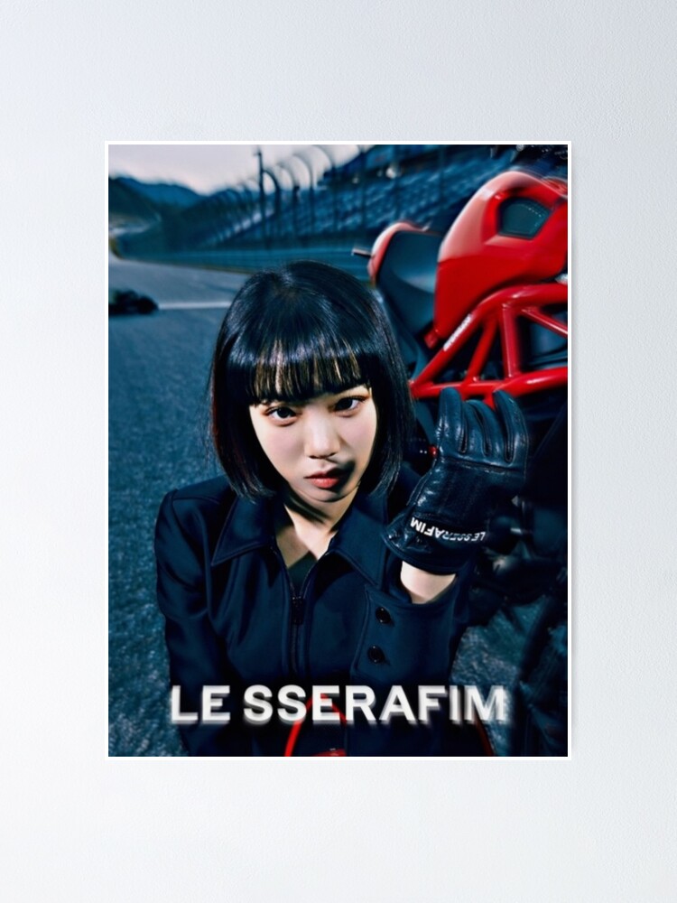 "Le sserafim - Kim chaewon" Poster by Fizashop | Redbubble