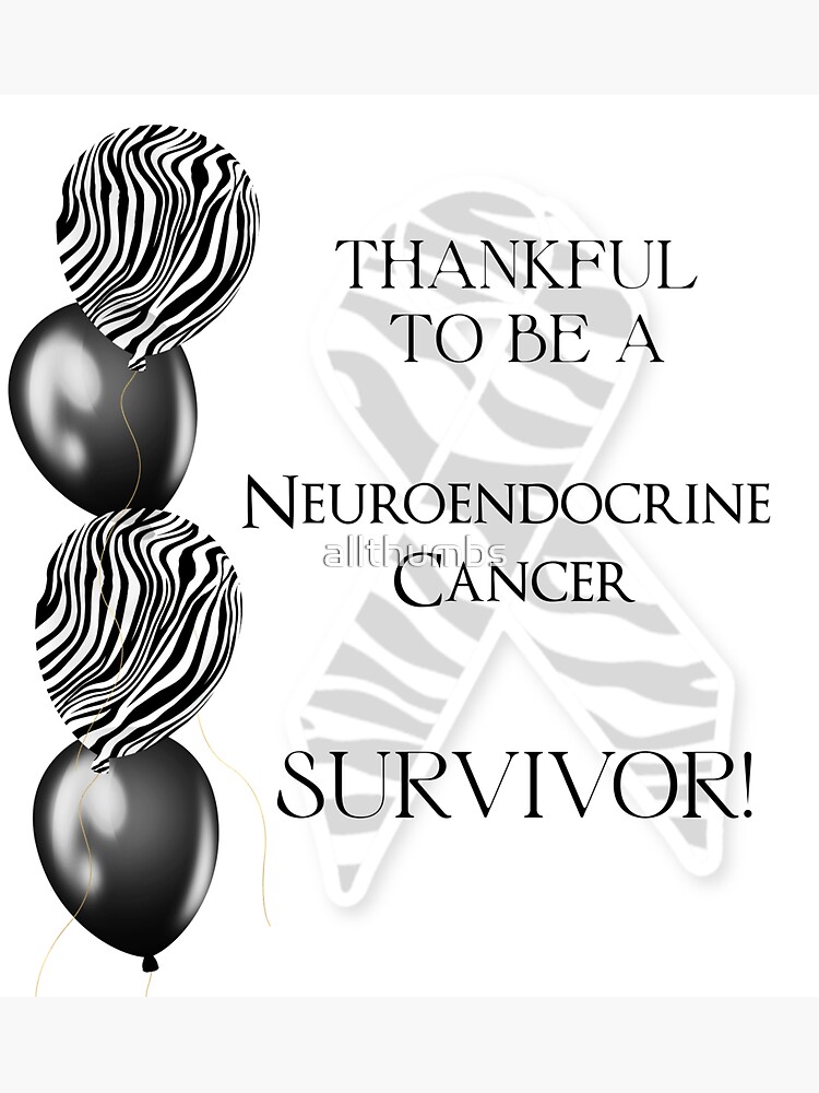 "Neuroendocrine Cancer Survivor Support" Sticker for Sale by allthumbs