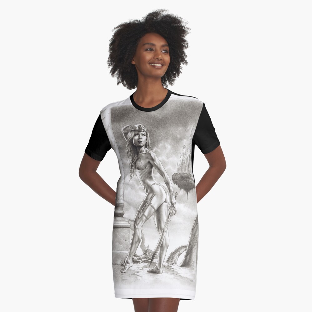Vista previa del artículo con la obra «Vestido camiseta», diseñado y vendido por jairovalverde.