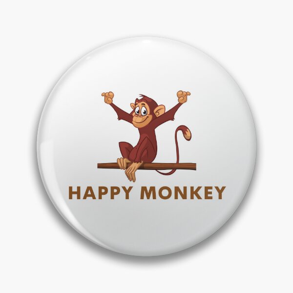 Item preview, Happy monkey on the tree designed and sold by Mount Rock.