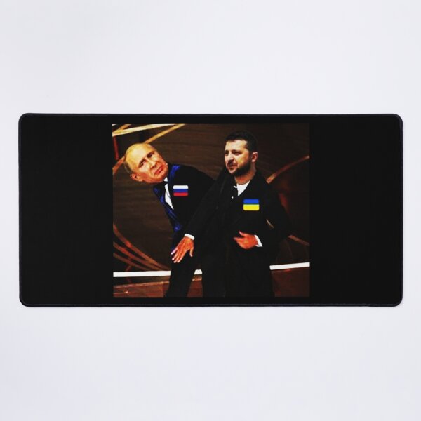 Item preview, zelenskyy hitting putin designed and sold by zcanap90.