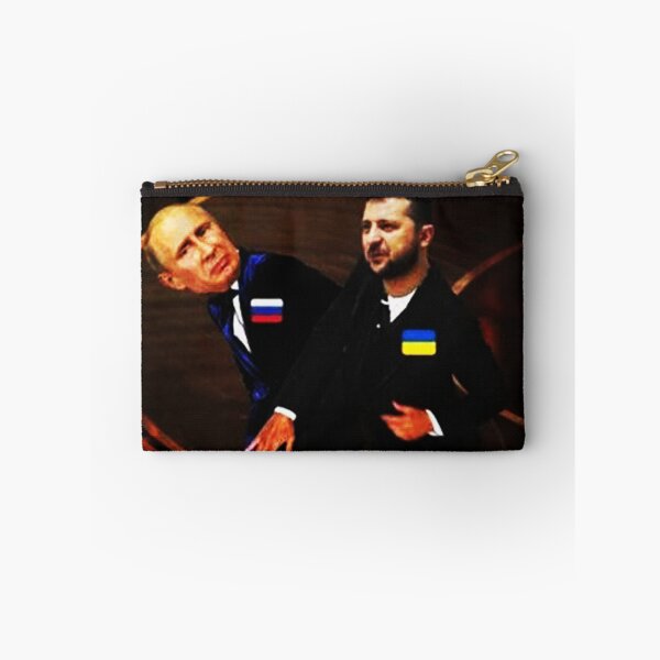 Item preview, zelenskyy hitting putin designed and sold by zcanap90.
