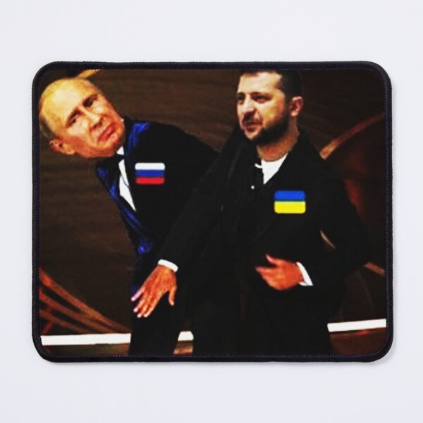 Item preview, zelenskyy hitting putin designed and sold by zcanap90.