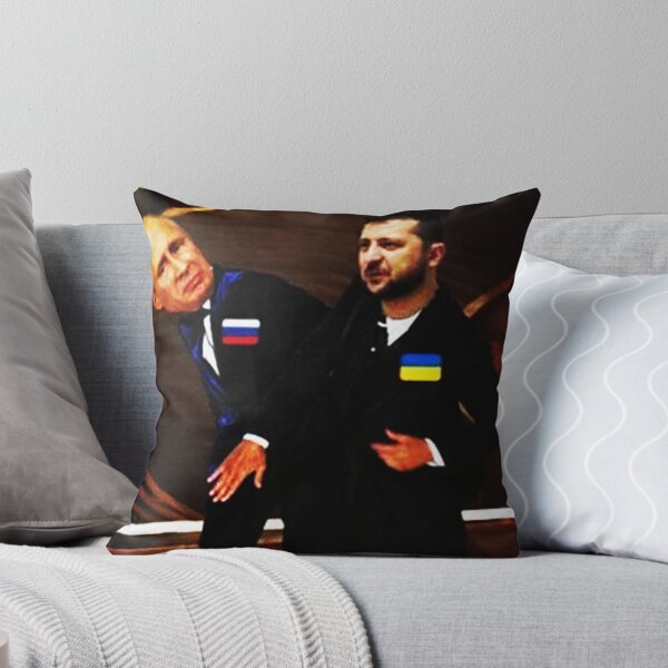 Item preview, zelenskyy hitting putin designed and sold by zcanap90.
