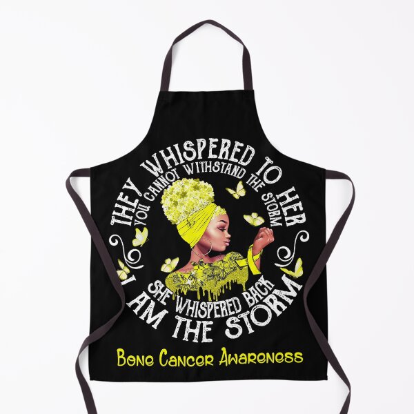 Item preview, Black Girl Fighter Strong I Am The Storm Bone Cancer Awareness designed and sold by Mnrshirley.