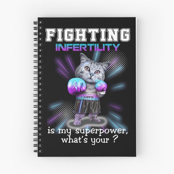 Item preview, Funny Cat Fighting Infertility Is My Superpower What's Your designed and sold by Kohend.