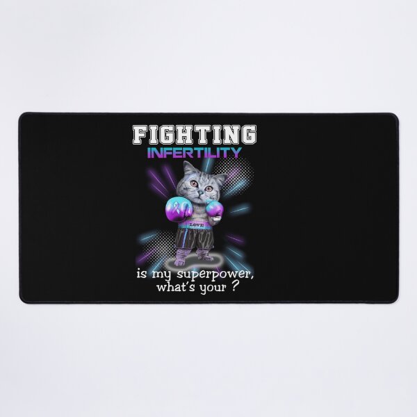 Item preview, Funny Cat Fighting Infertility Is My Superpower What's Your designed and sold by Kohend.