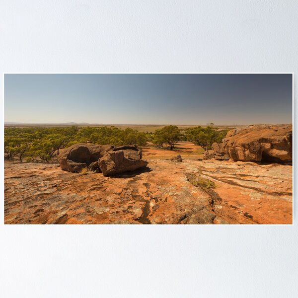 Item preview, View from Tcharkulda Rock, South Australia designed and sold by SusanAdey.