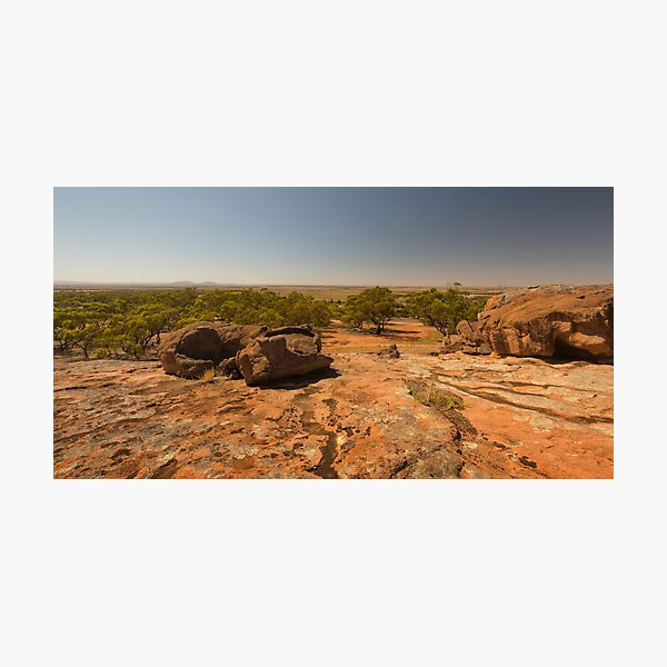 Item preview, View from Tcharkulda Rock, South Australia designed and sold by SusanAdey.