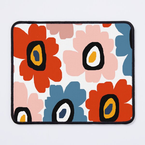 Item preview, Colorful Modern Scandinavian Floral Shower designed and sold by Deutschic.