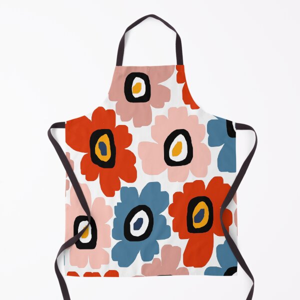 Item preview, Colorful Modern Scandinavian Floral Shower designed and sold by Deutschic.