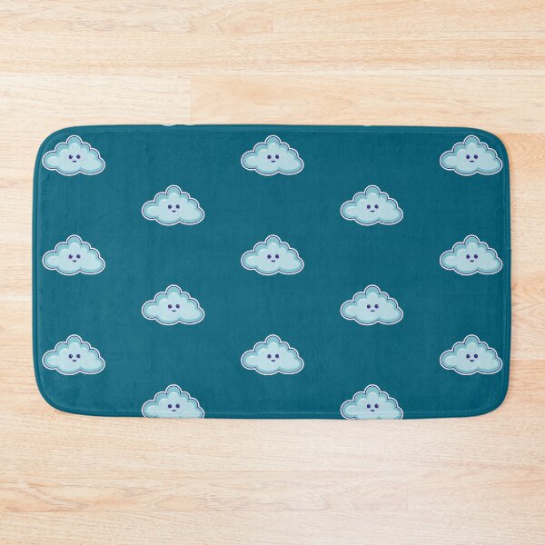 Item preview, Cute smiling cloud with eyes and blushes designed and sold by marina-udod.