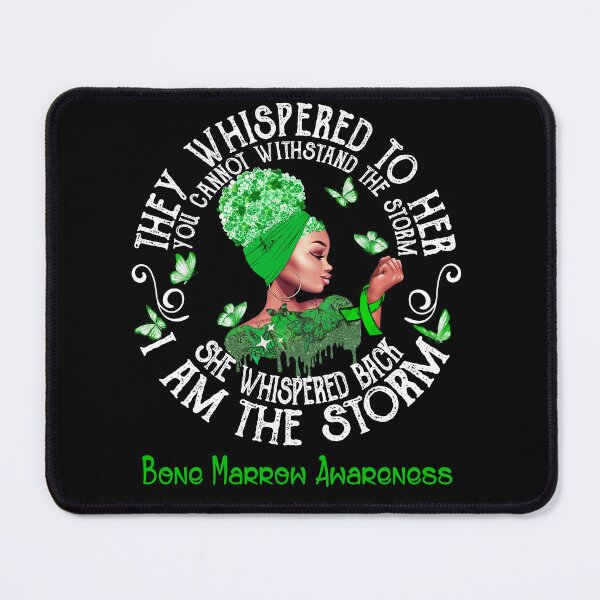 Item preview, Black Girl Fighter Strong I Am The Storm Bone Marrow Awareness designed and sold by Mnrshirley.