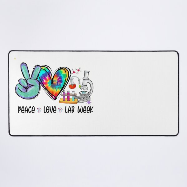 Item preview, Peace Love Lab Week 2022 Funny Lab Week Scientist Laboratory  designed and sold by BestdesignerFM.